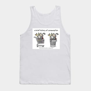 a brief history of consumption Tank Top